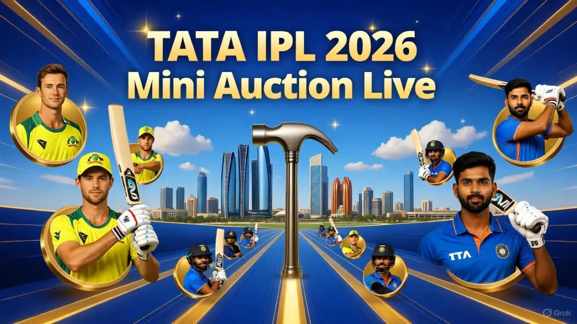 IPL 2026 mini auction
